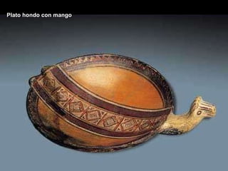 Plato hondo con mango 