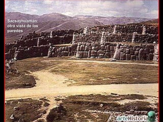 Sacsayhuamán:  otra vista de las paredes 