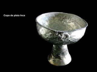 Copa de plata Inca 