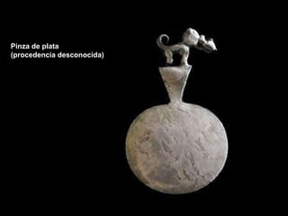 Pinza de plata (procedencia desconocida) 