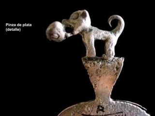 Pinza de plata (detalle) 