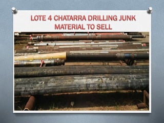 Fotos lote 4 Chatarra Drilling Junk Material To Sell