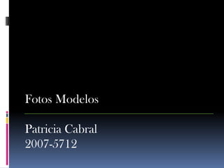 Fotos Modelos Patricia Cabral 2007-5712 