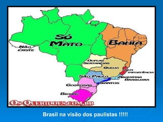 Brasil na visão dos paulistas !!!!! 
