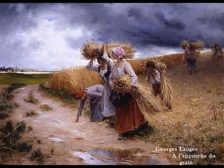 Georges Laugee  A l’approche du grain 