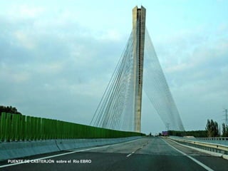PUENTE DE CASTERJÓN  sobre el  Río EBRO 