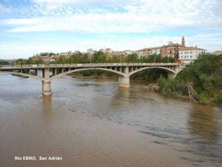 Río EBRO.  San Adrián 