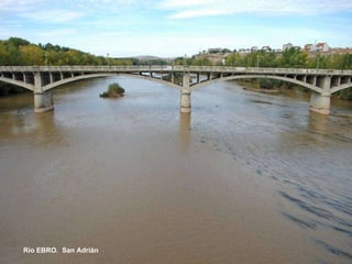Río EBRO.  San Adrián 