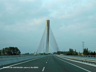 PUENTE DE CASTERJÓN  sobre el  Río EBRO 