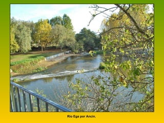 Río Ega por Ancín.  