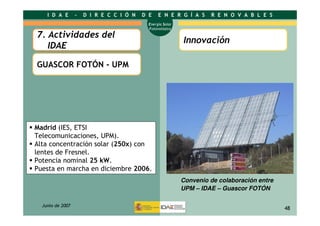 Energía solar fotovoltáica