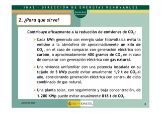 Energía solar fotovoltáica