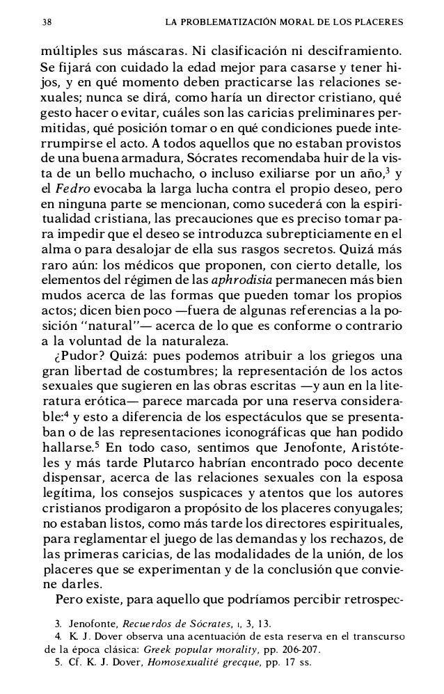 Foucault historia de la sexualidad ii el uso de los placeres 1984 Foucault historia de la sexualidad ii el uso de los placeres 1984