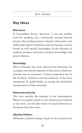 Foucault And Queer Theory