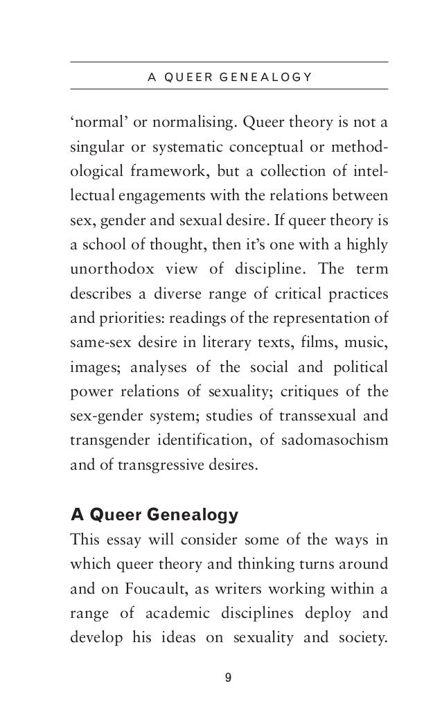 Essay film queer theory