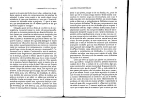 li.
72 A HERMEN~UTICA DO SUJEITO
quanto se é sujeito da khrêsis (com toda a polissemia da pa-
lavra: sujeito de ações, de comportamentos, de relações, de .
atitudes). A alma como sujeito e de modo algum como
substância, é nisto que desemboca, a meu ver, o desenvol-
vimento do Alcibíades sobre a pergunta: O que é si mes-
mo, que sentido se deve dar a si mesmo quando se diz que
é preciso ocupar-se consigo?
Chegados a este ponto, a título de corolário ou de con-
seqüência, é possível realçar no texto três pequenas refle-
xões que, na economia mesma do seu desenvolvimento, po-
dem passar por acessórias ou relativamente marginais, mas
que são, creio, historicamente muito importantes. Com
efeito, a partir do momento em que incide sobre a alma en-
quanto sujeito, o cuidado de si poderá distinguir-se muito
claramente de três outros tipos de atividades que, também
elas, podem passar (aparentemente ao menos ou à primeira
vista) por cuidados de si: primeiramente o médico, em se-
gundo lugar o dono da casa, em terceiro, o enamorado34. Co-
mecemos com o médico. Conhecendo a arte da medicina,
sabendo fazer diagnósticos, prescrever medicamentos, cu-
rar as doenças, quando o médico adoece e aplica tudo isto
a si mesmo, não se poderia dizer que ele se ocupa consigo?
Pois bem, a resposta, seguramente, será não. Pois, quando
ele se examina, faz um cliagnóstico sobre si mesmo, põe-se
em regime, com que se ocupa de fato? Não com ele próprio
no sentido em que acabamos de falar: enquanto alma, alma-
sujeito. Ocupa-se com seu corpo, isto é, com aquilo de que
se serve. É com seu corpo que Se ocupa, não com ele mesmo.
Deve haver, pois, uma diferença de finalidade, de objeto,
mas também de natureza, [entre] a tékhne do médico que
aplica a si próprio O seu saber e a tékhne que permitirá ao
indivíduo ocupar-se consigo mesmo, isto é, ocupar-se com
sua alma enquanto sujeito: esta, a primeira distinção. A se-
gunda distinção conceme à economia. Quando um bom
pai de farm1ia, um bom dono da casa, um bom proprietário
ocupa-se com seus bens e riquezas, ocupa-se em fazer pros-
,I
AULA DE 13 DE JANEIRO DE 1982 73
perar o que possui, ocupa-se de sua família, etc., pode-se
dizer que ele se ocupa consigo mesmo? Inútil insistir, o Ia-
ciocínio é o mesmo: ocupa-se com seus bens, com o que é
dele, mas não com ele [mesmo]. Por fim, em terceiro lugar,
pode-se dizer que os pretendentes de Alcibíades ocupam-se
com o próprio Alcibíades? De fato, seu comportamento, sua
conduta prova que não é com Alcibíades que se ocupam, é
meramente com seu corpo e a beleza de seu corpo, já que o
abandonam quando ele avança em idade e deixa de ser in-
teiramente desejável. Ocupar-se com o próprio Alcibíades, no
sentido estrito, significará pois ocupar-se não com seu cor-
po, mas ocupar-se com sua alma, com sua alma enquanto
ela é sujeito de ação e se serve mais ou menos bem de seu
corpo, de suas aptidões, de suas capacidades, etc. Vemos
então que o fato de Sócrates ter esperado que Alcibíades
avançasse na idade, que sua mais brilhante juventude ti-
vesse passado para dirigir-lhe a palavra, mostra que aqui-
lo de'que Sócrates cuida, diferentemente dos outros ena-
morados e pretendentes de Alcibíades, é o próprio Al-
cibíades, sua alma, sua alma como sujeito de ação. Mais
precisamente, Sócrates cuida da maneira como Alcibíades
vai cuidar de si mesmo.
Creio que temos aí (aquilo que, parece-me, devemos re-
ter) o. que define a posição do mestre na epiméleia heautoú (o
cuidado de si). Pois o cuidado de si é, com efeito, algo que,
como veremos, tem sempre necessidade de passar pela rela-
ção com um outro que é o mestre. Não se pode cuidar de si
sem passar pelo mestre, não há cuidado de si sem a presen-
ça de um mestre. Porém, o que define a posição do mestre é
que ele cuida do cuidado que aquele que ele guia pode ter de
si mesmo. Diferentemente do médico ou do pai de farní1ia,
ele não cuida do corpo nem dos bens. Diferentemente do
professor, ele não cuida de ensinar aptidões e capacidades a
quem ele guia, não procura ensiná-lo a falar nem a prevale-
cer sobre os outros, etc. O mestre é aquele que cuida do cui-
dado que o sujeito tem de si mesmo e que, no amor que tem
 