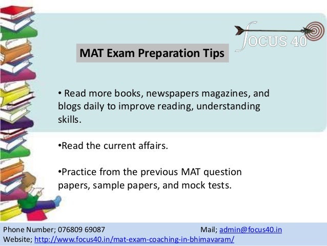 Mat Exam Coaching In Bhimavaram