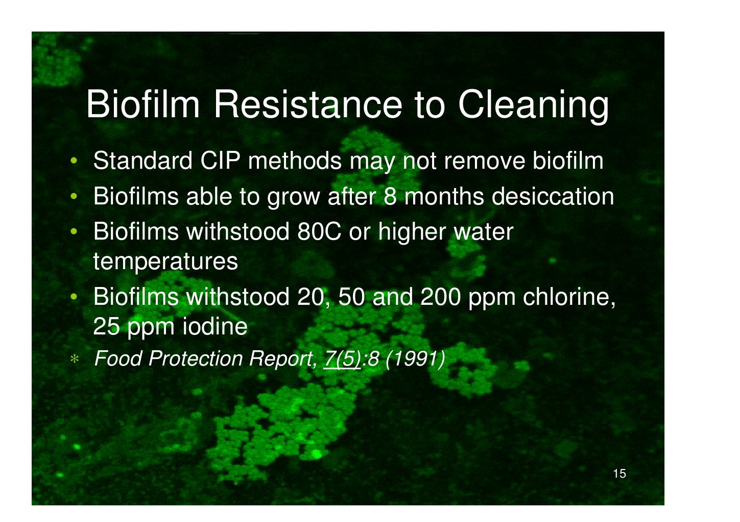 Early Biofilm Detection
