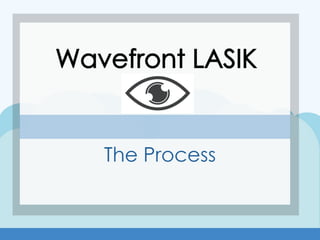 Wavefront LASIK: The Process