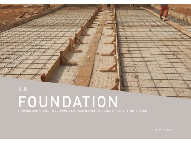 building construction foundation