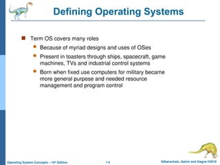 Comprehensive Overview of Operating System Concepts and Architecture | PPT
