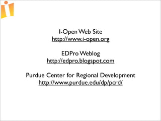 Foundations of Open Source Economic Development Presentation 2 Curve 1