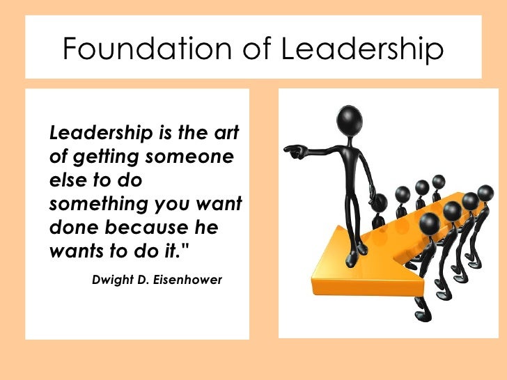 Foundation of Leadershp