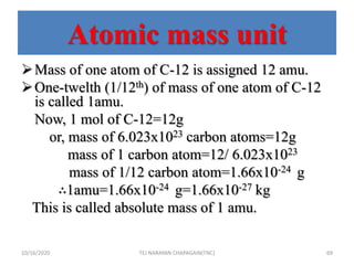 Foundation and fundamentals of chemistry ppt | PPTX