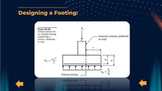 Triangular Footing Foundation and Retaining Wall Design Presentation 2.pptx