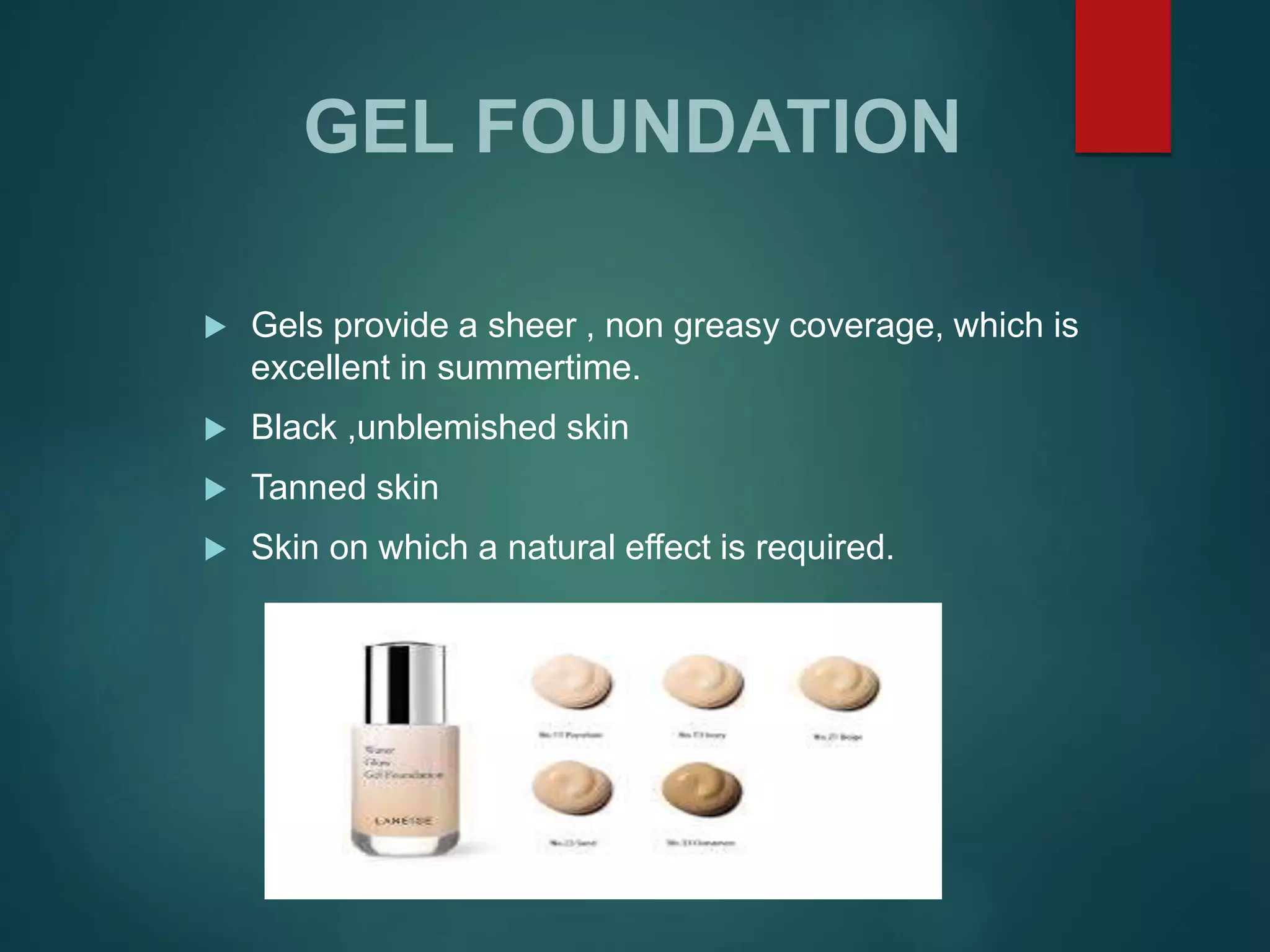 Foundation Cream Neha Pptx