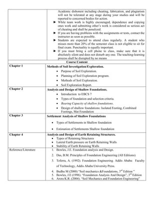 Foundation Engineering -I (CIVIL) Courseoutline.pdf
