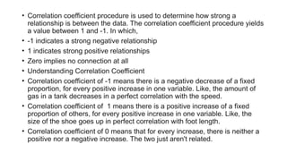 Comprehensive Guide to Correlation and Regression in Data Science | PPTX