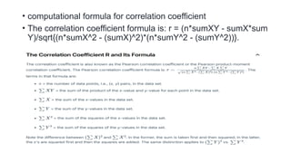 Comprehensive Guide to Correlation and Regression in Data Science | PPTX