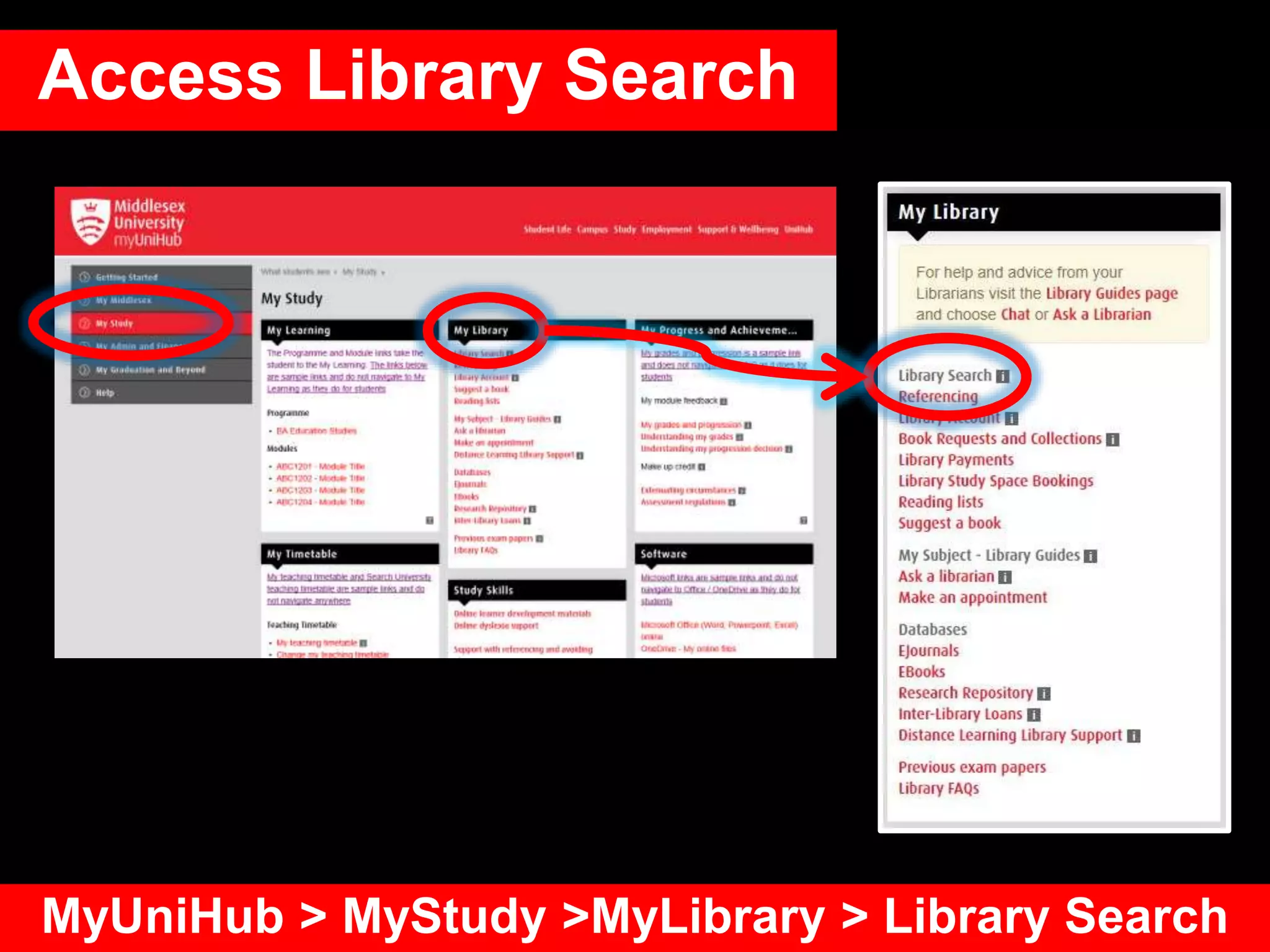 Access Library Search
MyUniHub > MyStudy >MyLibrary > Library Search
 