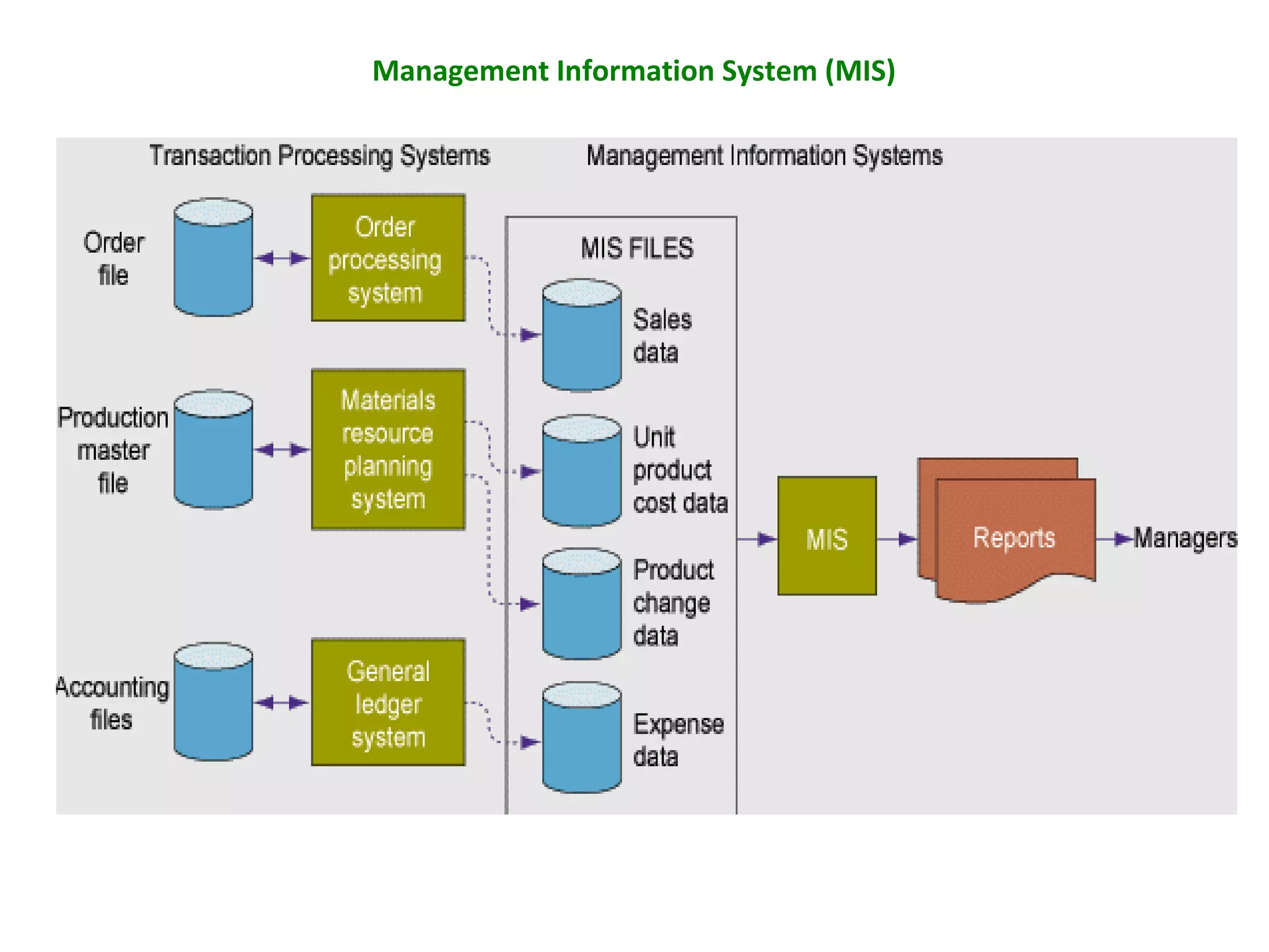 Management Information System (MIS) 
