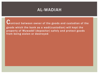 Al-Wadiah | PPTX