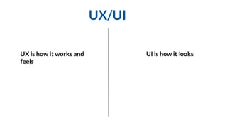 Foundation of UI/UX | PPTX