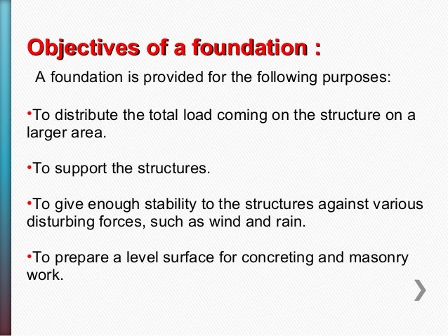 Foundation ppt