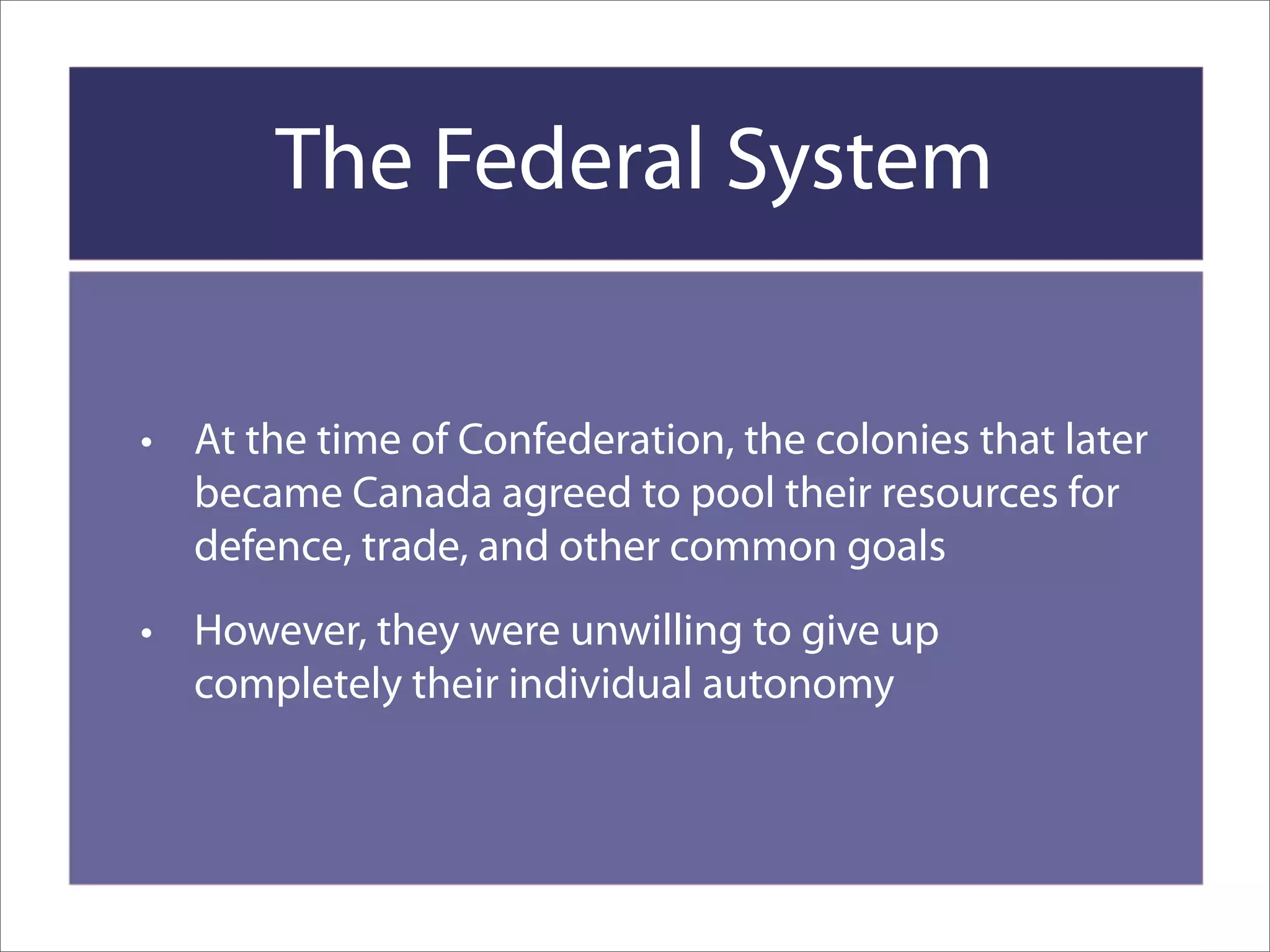 Foundations Of Government