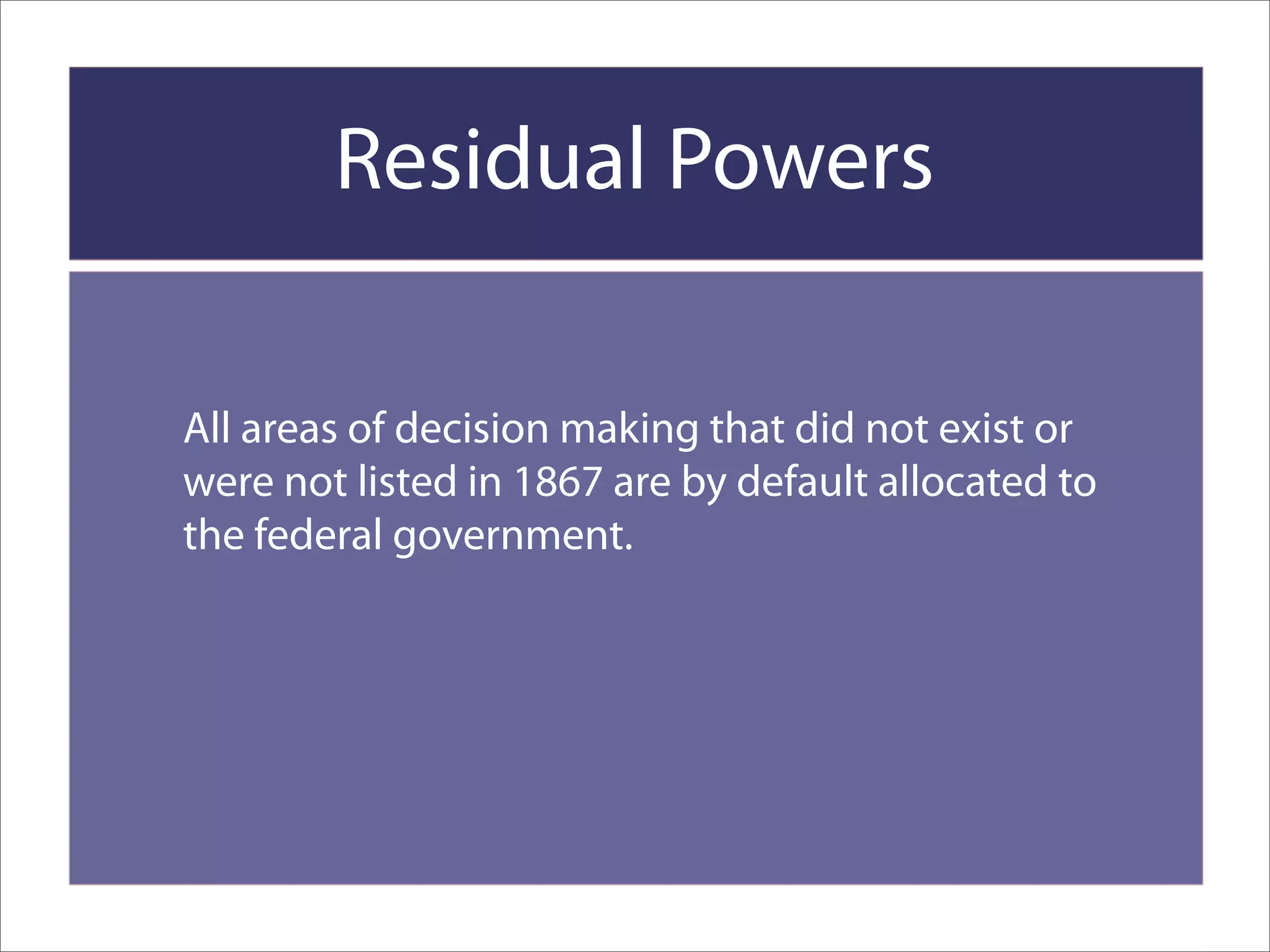 Foundations Of Government