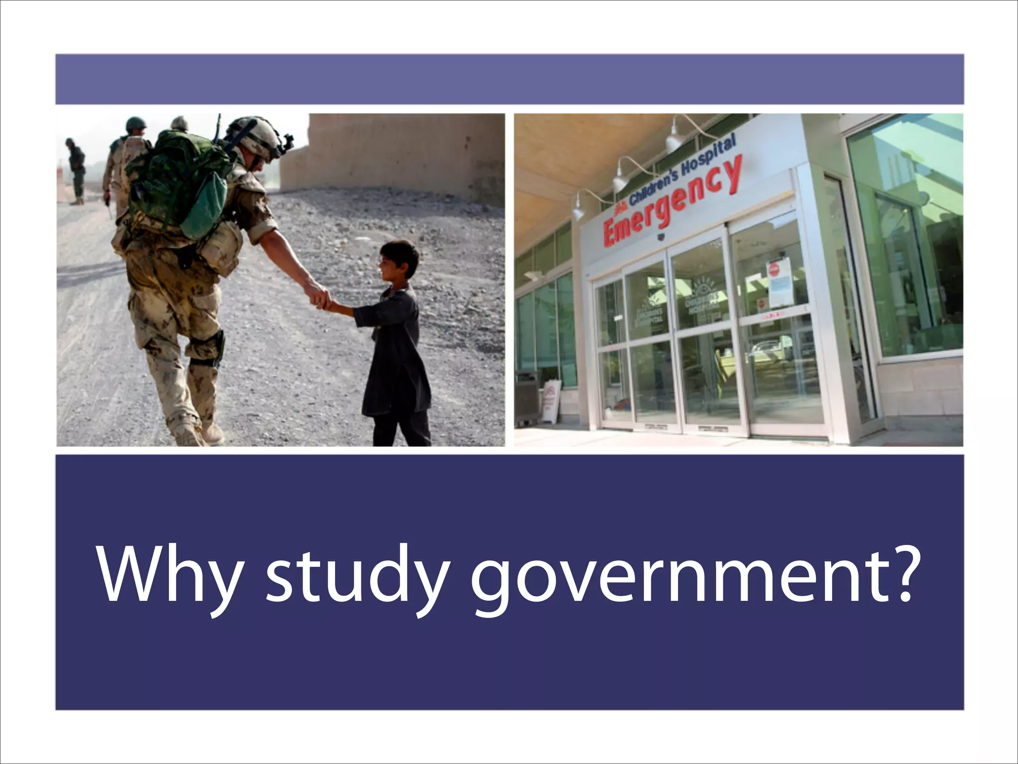 Foundations Of Government