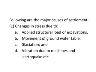 Foundation Settlement, effect, causes and solution | PPTX