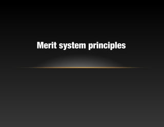 Foundations in Federal Human Resources | PPT