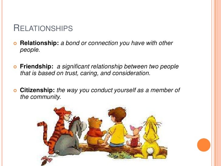 Foundations of a healthy relationship[1]