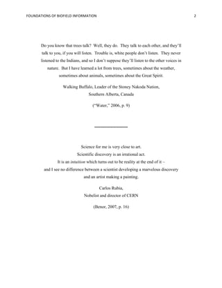 Foundations of Biofield Information - Energy Medicine | PDF