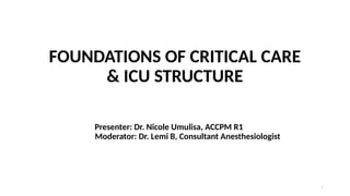 FOUNDATIONS OF CRITICAL CARE & ICU STRUCTURE-1.pptx