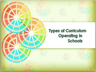 Foundations of curriculum | PPTX