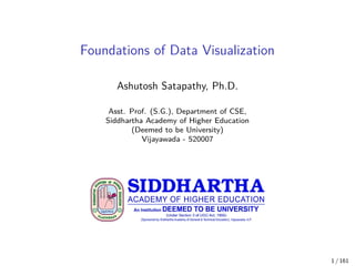 Foundations of Data Visualization . | PDF