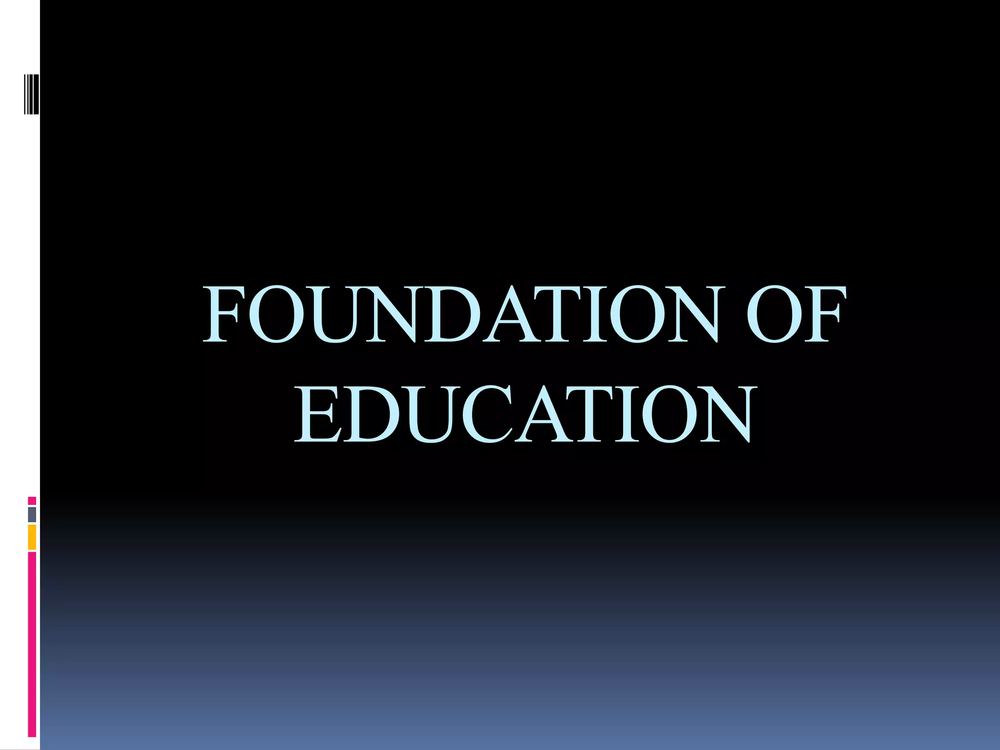 Education in primitive societies PPTX