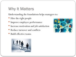Foundations of Individual Behavior and its importance | PPTX